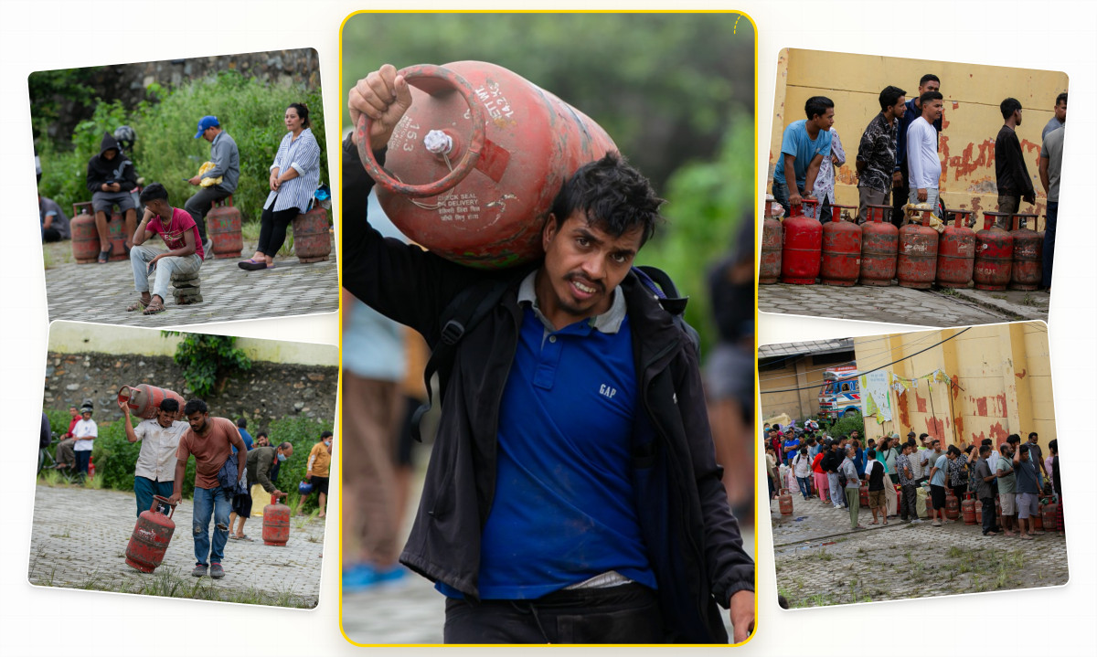 Some 88 thousand gas cylinders enter Kathmandu via alternative routes in three days